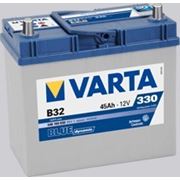 Аккумуляторная батарея B32 Varta blue dynamic 45. Индекс производителя 545 156 033. фото