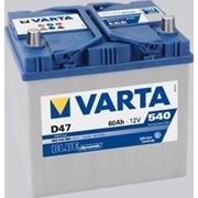 Аккумуляторная батарея D47 Varta blue dynamic 60. Индекс производителя 560 410 054. фото