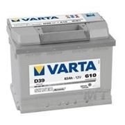 Аккумуляторная батарея D39 Varta silver dynamic 63. Индекс производителя 563 401 061. фото