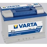 Аккумуляторная батарея E11 Varta blue dynamic 74. Индекс производителя 574 012 068. фото