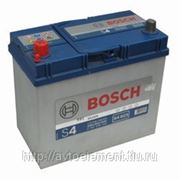 Аккумуляторная батарея BOSCH S4 45Ah (238х129х227) фото