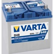 Аккумуляторная батарея D48 Varta blue dynamic 60. Индекс производителя 560 411 054. фотография