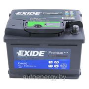 Автомобильный аккумулятор Exide Premium EA602 (60 А/ч) купить акб с доставкой фотография
