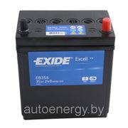 Автомобильный аккумулятор Exide Excell EB356 (35 А/ч) купить акб с доставкой фотография