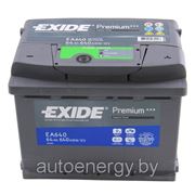 Автомобильный аккумулятор Exide Premium EA640 купить акб с доставкой фото