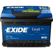 Аккумуляторы EXIDE EB740 фотография