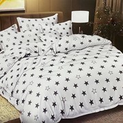 Постельное белье “Контурные звездочки“ 1,5 спальное фото