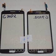 Тачскрин оригинальный / сенсор (сенсорное стекло) Samsung Galaxy Grand 2 G7102 G7105 G7106 (черный самоклейка) 3561 фотография