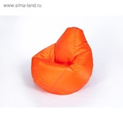 Кресло - мешок «Груша», диаметр 90, высота 140, цвет оранжевый фото