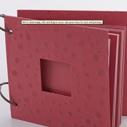 Альбом для скрапбукинга ChatterBox “Charming Gift Book“ - Ruby фото