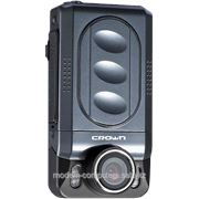 Видеорегистратор CROWN -  TFT Lcd CMCD-5874 дисплей 2 дюйма, Full HD 1920x1080, угол обзора 120 гр., 5 Mpx, USB, SD MMC, микрофон, инфрокрасная фото