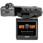 Автомобильный видеорегистратор | Видеосенсор 5Мп | 2 камеры передняя/задняя | MYSTERY MDR-800HD