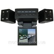Видеорегистратор автомобильный DVR H3000 2 камеры, купить H-3000, H 3000 фото