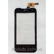 Тачскрин оригинальный / сенсор (сенсорное стекло) для LG Optimus 2X P990 (черный цвет) 2913 фото
