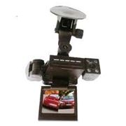 Автомобильный видеорегистратор с двумя камерами Two camera car DVR 055 фотография