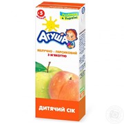 Агуша сок 0,2л яблоко-персик
