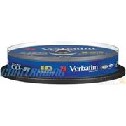 Диски CD-R 700Mb VERBATIM 52x LightScribe Cake Box 10шт (43441)