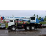 Кран КС 55713-5В Автокран 25 тонн на шасси КАМАЗ-43118 6х6 фотография