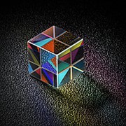 Оптическое стекло X-cube Crystal Combiner Prism Lab RGB Dispersion Splitter Prism Physics Educational Gift Toy фото