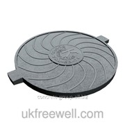 Крышка чугунная тяжелого люка телефонной сети 38000126 фото