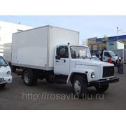 ГАЗ 3309 с промтоварным фургоном