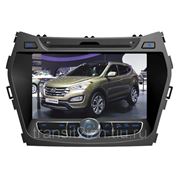 Автомагнитола DVD с сенсорным экраном 8“ для Hyundai iX45/Santa Fe фотография