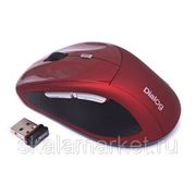 MRLK-18U redDialog Katana - RF 2.4G лазерная мышь, 6 кнопок + ролик, USB, красная