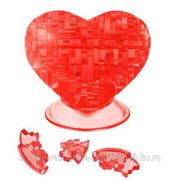 3D головоломка Сердце (красное) фотография
