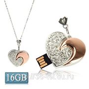 USB Flash накопитель - Бриллиантовое сердце (16 GB) фото