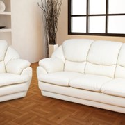 Кожаный диван премиум-класса «Марсель» фотография