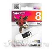 USB флэш-диск Silicon Power 8GB Touch T02 Green фотография