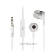 Гарнитура KitSound Entry Mini In-Ear Headphones with Mic White (KSMINIWH) фотография