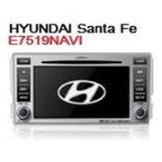 Штатное головное устройство FlyAudio E7519NAVI HYUNDAI SANTA FE NEW фото