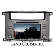 Штатное головное устройство на Land Cruiser 100 VX фото