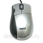 MOK-05SUDialog Katana - опт. мышка, 3 кнопки + ролик, USB, серебристая фотография