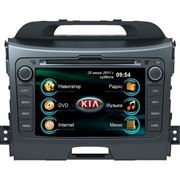 Штатное головное устройство для Kia Sportage (2010 - 2011) - Intro CHR-1821 SP фотография