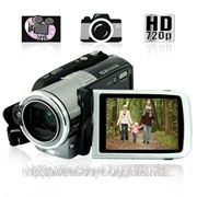 HD видеокамера/DV камера, 5х оптический зум фото