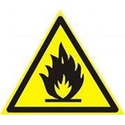 Знак 150х150мм “Пожежонебезпечно“ (шт.) фотография