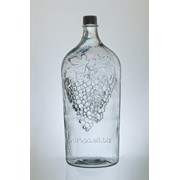 Стеклянная бутыль “Пузан“ 7 литров фото