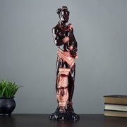 Фигура “Африканец“ 14х14х53см фото