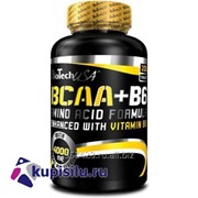 Аминокислота BCAA +B6 200 т. Biotech фото