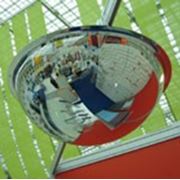 Купольное зеркало (полусфера) на потолок d-1000х360мм