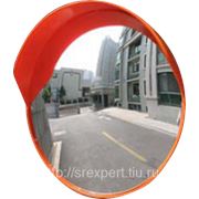 Зеркало дорожное круглое с защитным козырьком D=600мм