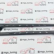 Карбоновые наклакди на передние стойки Mercedes G-class w463 фото