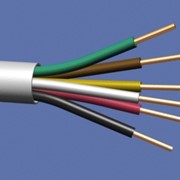Провода телефонные модель КСПВ 4х0,5 (+0,5)