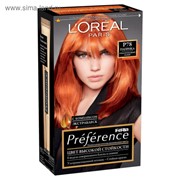 Краска для волос L'Oreal Preference Feria «Паприка», тон Р78, очень интенсивный медный фотография