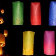 Небесный фонарик Цилиндр (цветной) Подарки и сувениры для мужчин Украина, Киев, Донецк, Одесса фото