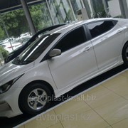 Накладки на пороги Hyundai Elantra Avante MD 2010+