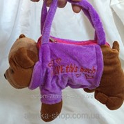 Детская сумка собачка фиолет, код товара 174490309 фото