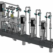 Биодизельный реактор гидродинамический взрывозащищенный для получения сырого биодизеля путем смешивания компонентов производства биодизеля.